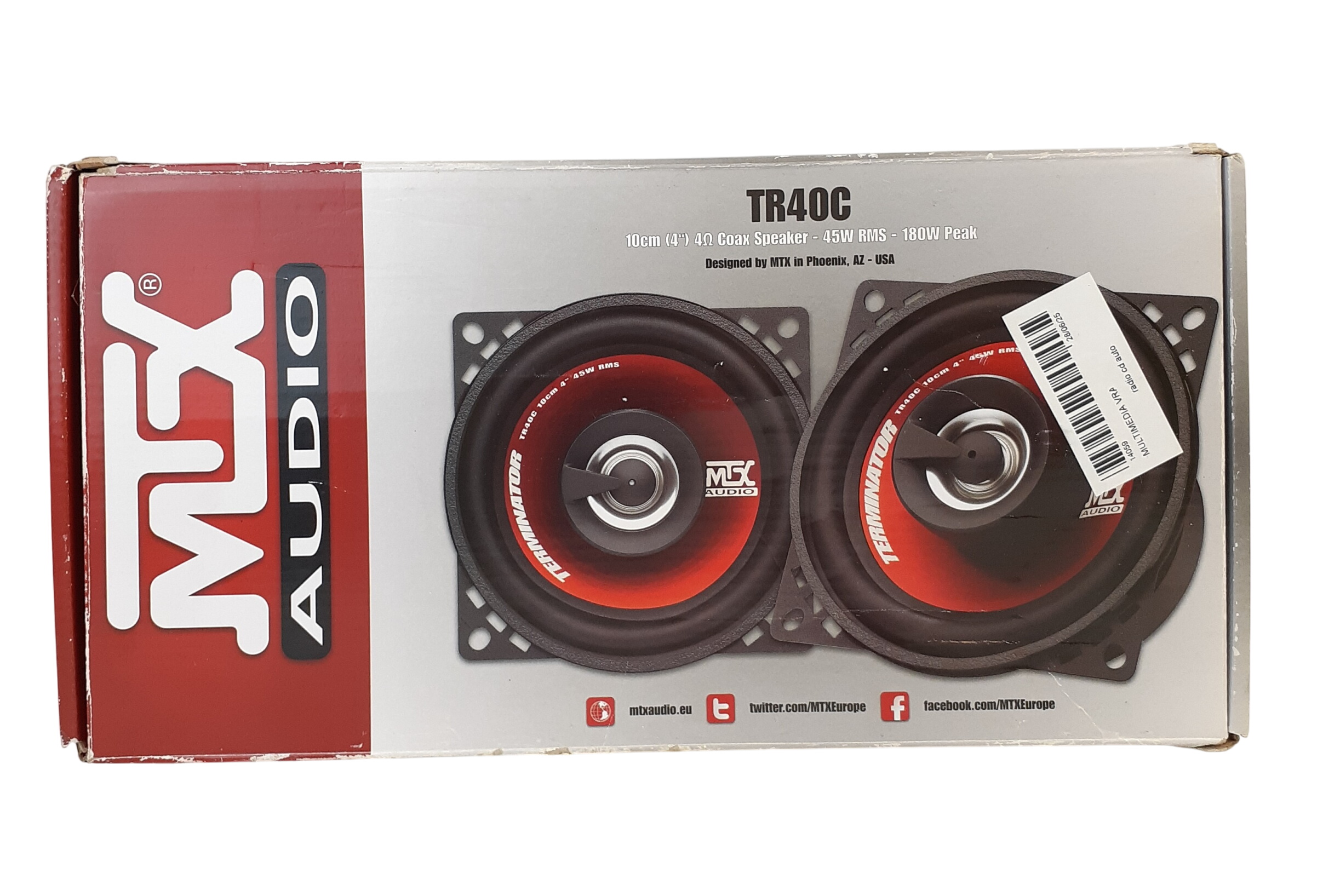 Acheter Haut-parleurs - MTX Audio bon état - 12,00 € Haut-parleurs - MTX Audio bon état reconditionné disponible sur Label Emmaüs