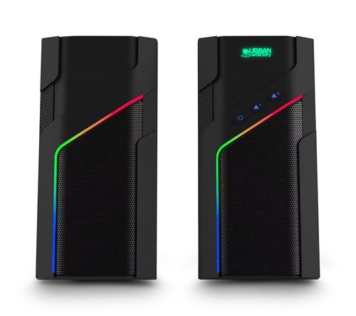 Haut-parleurs stéréo sans fil Bluetooth Urban Factory Boomee BTS10UF Noir État correct - 26,99 € Haut-parleurs stéréo sans fil Bluetooth Urban Factory Boomee BTS10UF Noir État correct Urban Factory reconditionné disponible sur Fnac