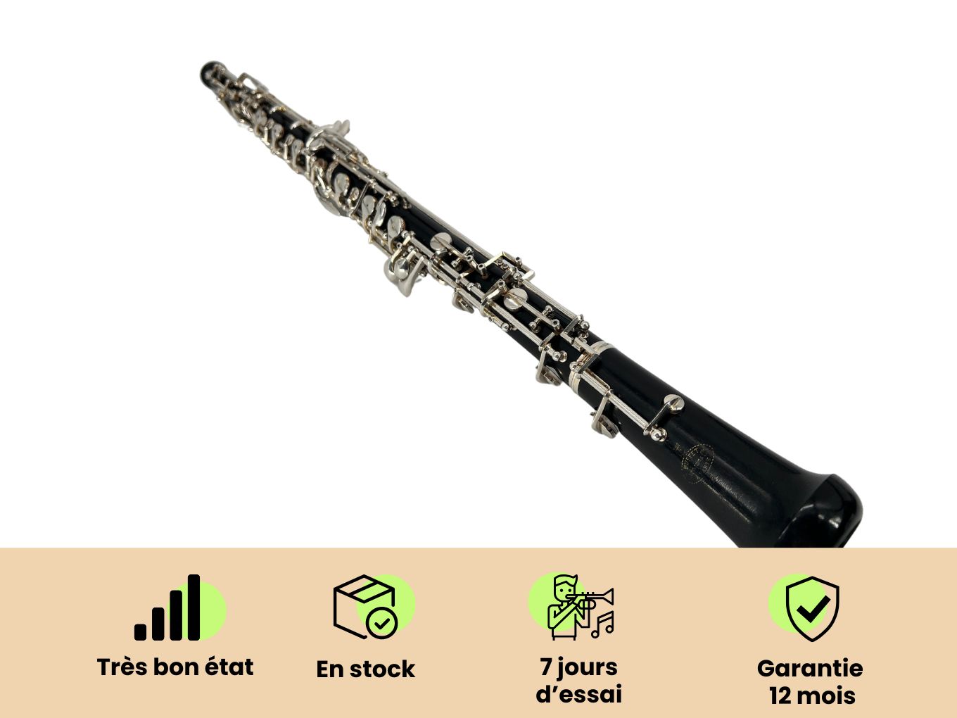 Hautbois Buffet Crampon 4052-2 Très bon état reconditionné disponible sur Zic Ethic