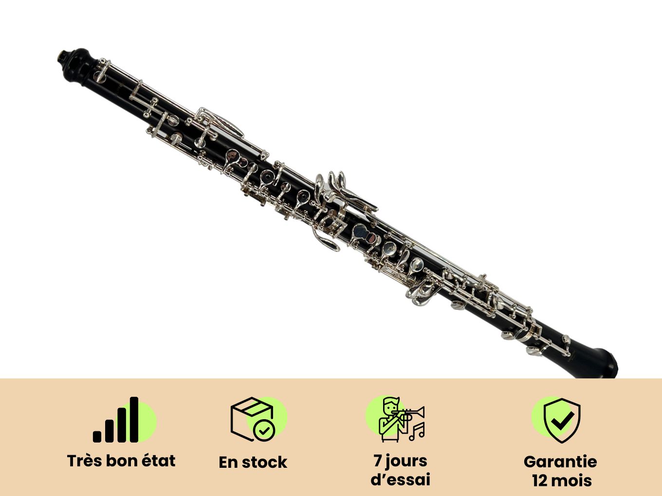 Hautbois Rigoutat Delphine Très bon état reconditionné disponible sur Zic Ethic