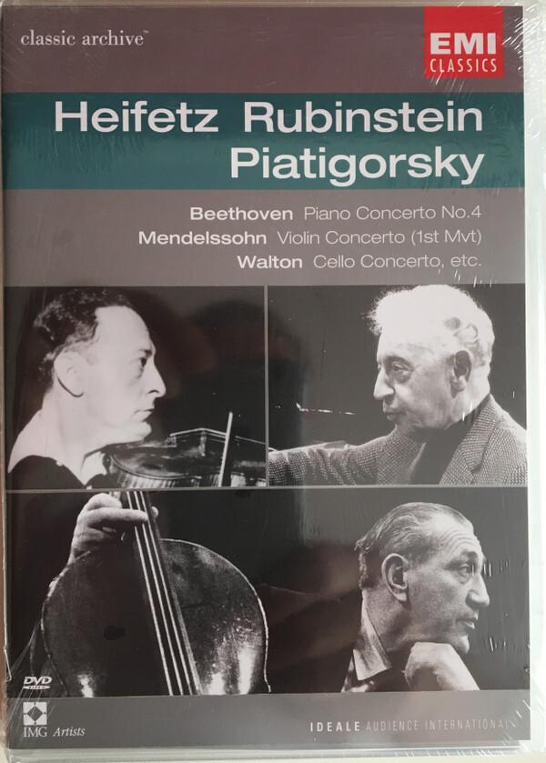 Acheter Heifetz*, Rubinstein*, Piatigorsky* - Beethoven*, Mendelssohn*, Walton* - Piano Concerto No.4, Violin Concerto (1st Mvt), Cello Concerto, etc. Bon état - 10,15 € Heifetz*, Rubinstein*, Piatigorsky* - Beethoven*, Mendelssohn*, Walton* - Piano Concerto No.4, Violin Concerto (1st Mvt), Cello Concerto, etc. Bon état reconditionné disponible sur Label Emmaüs