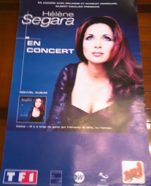 Hélène SEGARA - 40x60 cm - AFFICHE / POSTER État correct reconditionné disponible sur Fnac