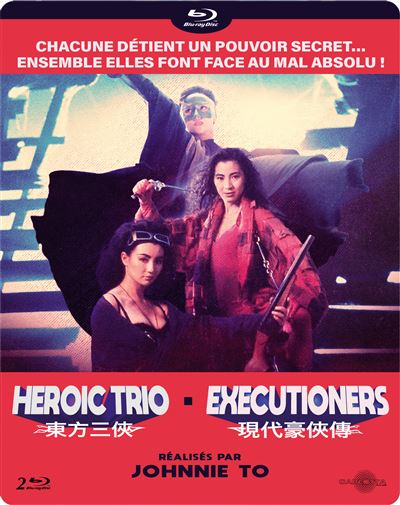 Heroic Trio, Executioners, 2 films de Johnnie To Édition Limitée SteelBook® Blu-ray État correct - 49,99 € Heroic Trio, Executioners, 2 films de Johnnie To Édition Limitée SteelBook® Blu-ray État correct reconditionné disponible sur Fnac