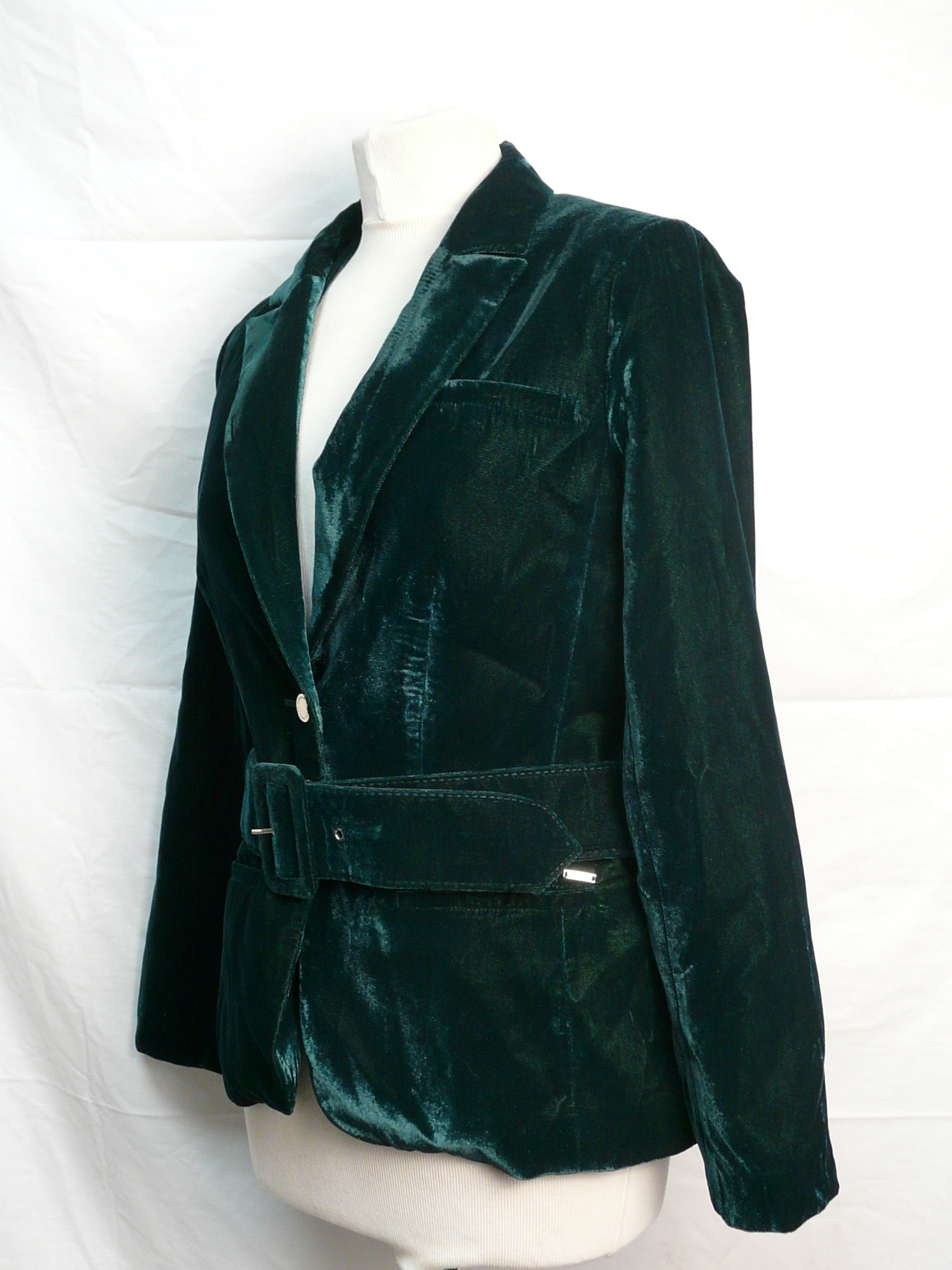 Voir photo 3 de HF311 - Blazer en velours - Morgan de Toi - Taille 42 HF311 - Blazer en velours - Morgan de Toi - Taille 42 Bon état reconditionné photo 3