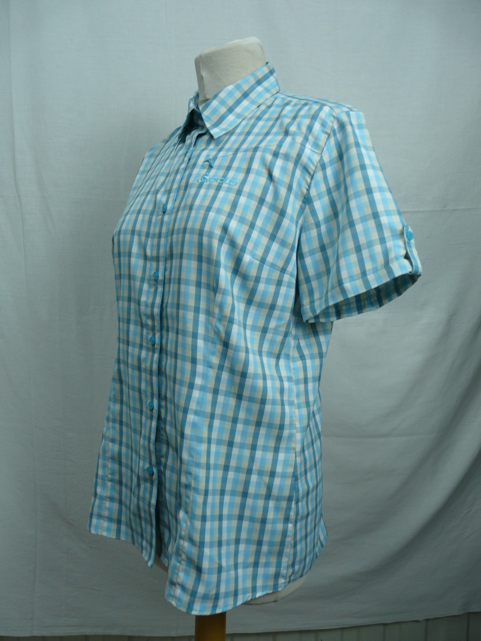 Voir photo 3 de HF318 - Chemise à carreaux - Odlo - Taille L HF318 - Chemise à carreaux - Odlo - Taille L Très bon état reconditionné photo 3