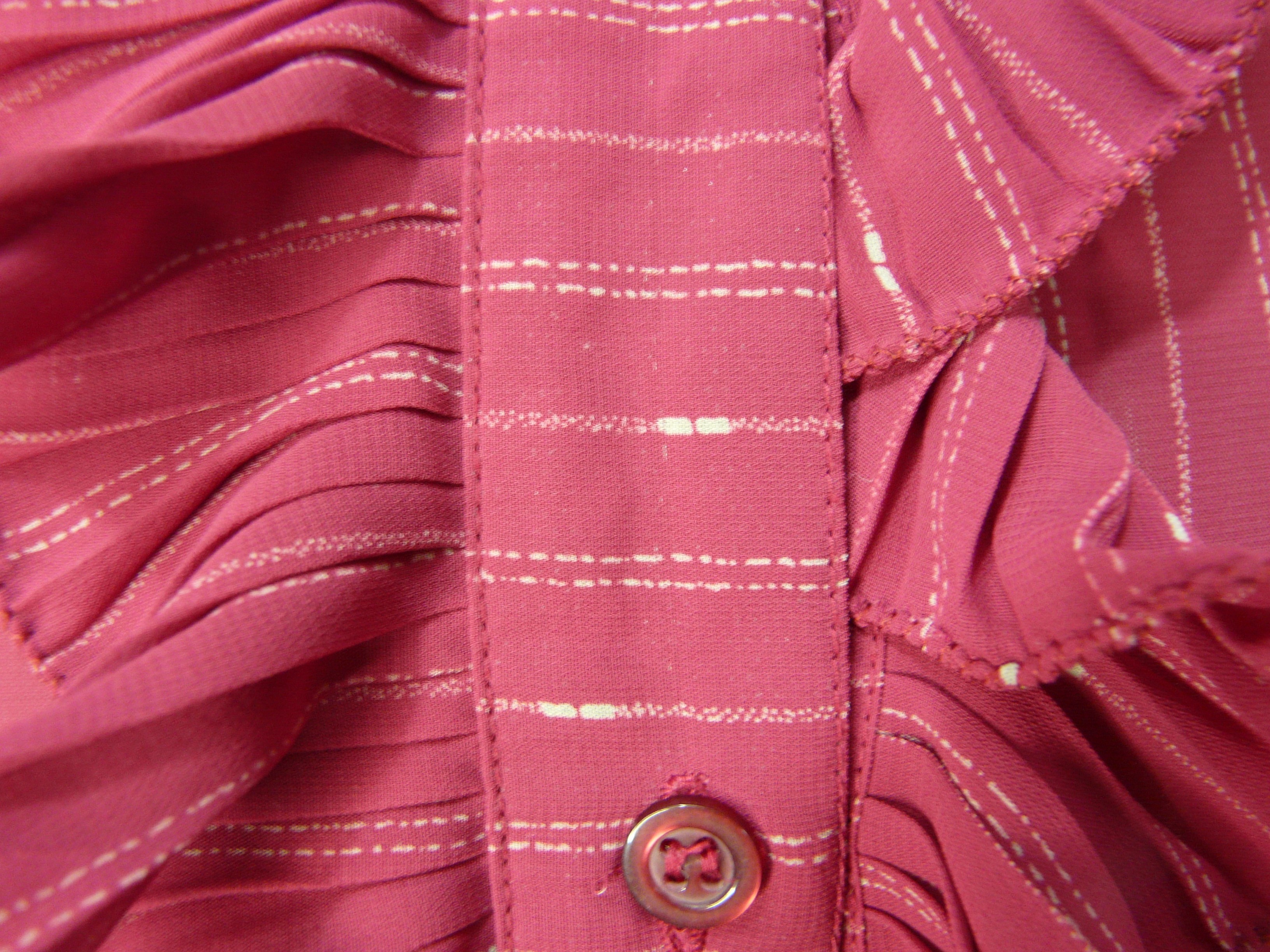 Voir photo 9 de HF356 - Chemisier style Victorien - Agapi Paris - Taille L HF356 - Chemisier style Victorien - Agapi Paris - Taille L Bon état reconditionné photo 9