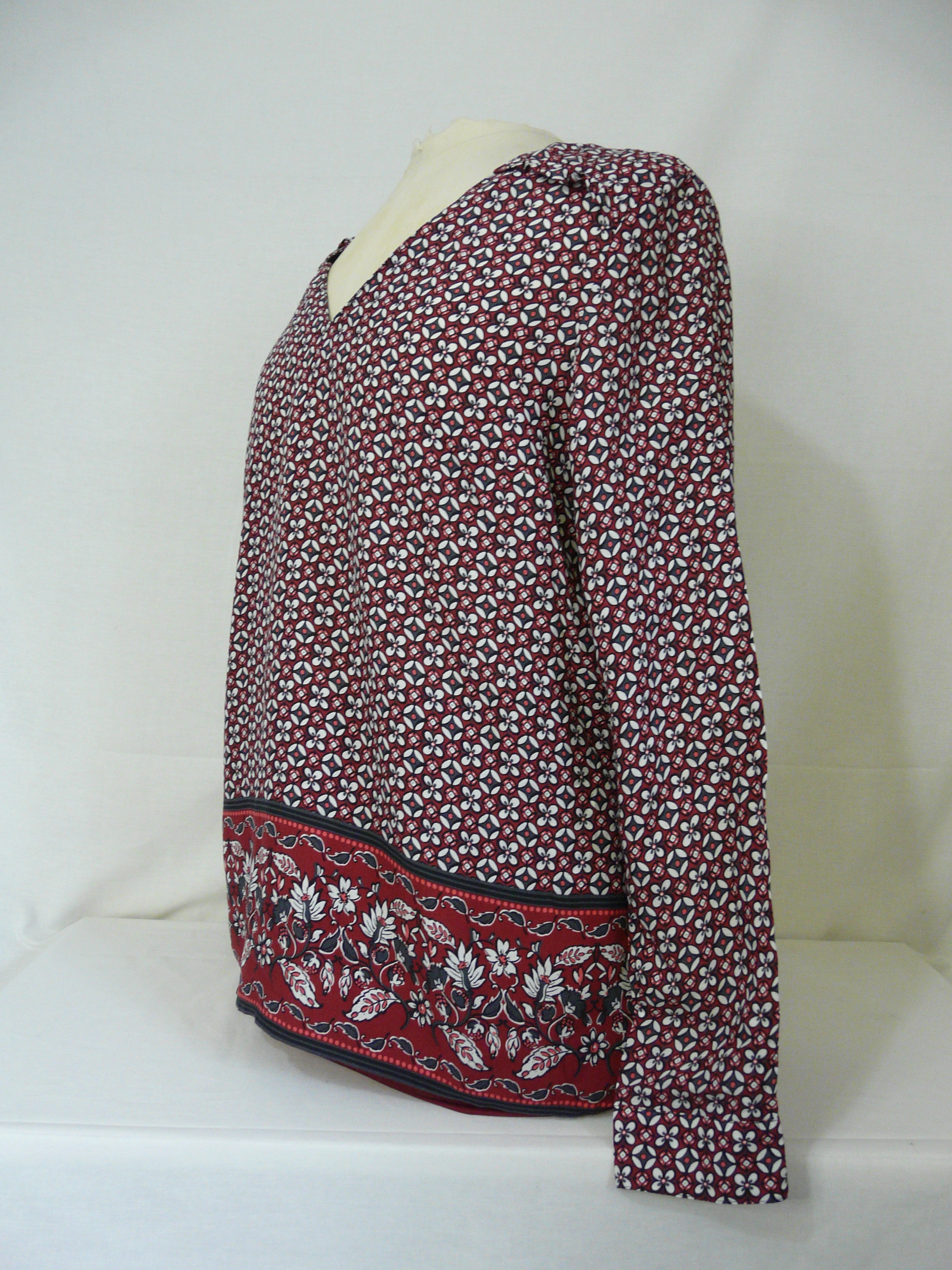 Voir photo 3 de HF412 - Blouse légère à motifs - Camaïeu - Taille 44 HF412 - Blouse légère à motifs - Camaïeu - Taille 44 Parfait état reconditionné photo 3