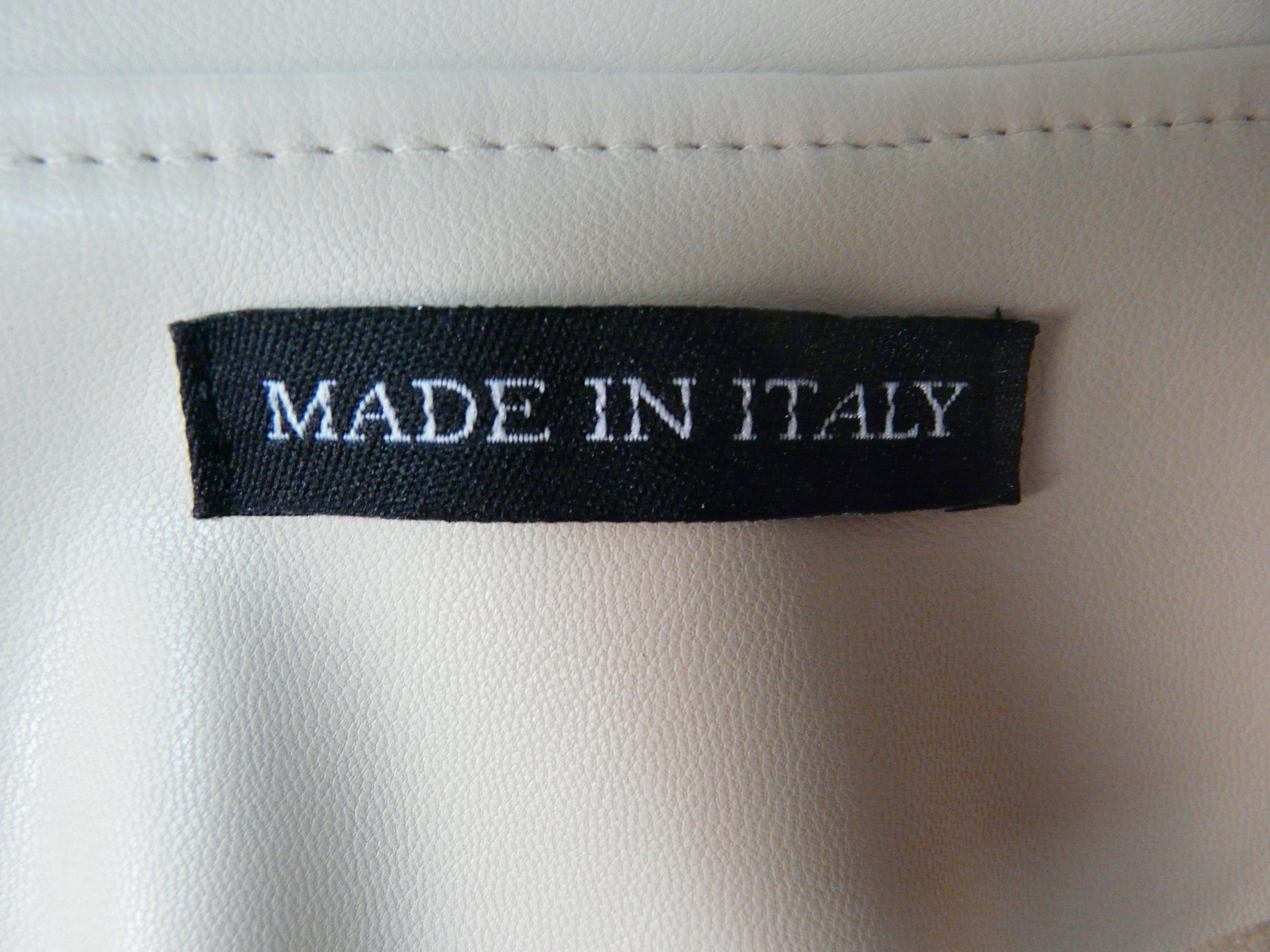 Voir photo 9 de HF434 - Veste en simili cuir - Made in Italy - Taille Unique (M) HF434 - Veste en simili cuir - Made in Italy - Taille Unique (M) Très bon état reconditionné photo 9