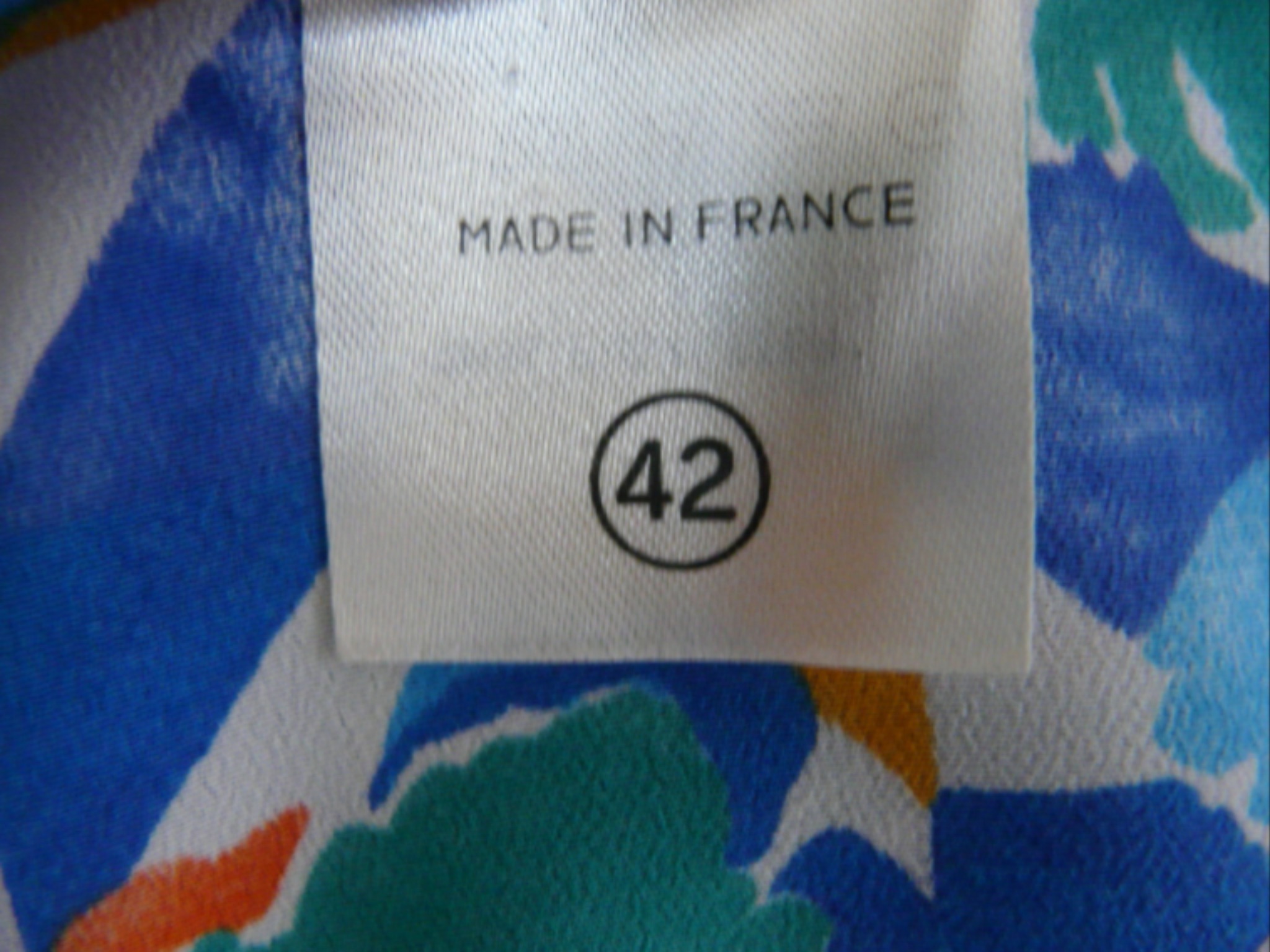 Voir photo 9 de HF441 - Chemise fleurie - Guy Dubouis - Taille 42 HF441 - Chemise fleurie - Guy Dubouis - Taille 42 Bon état reconditionné photo 9