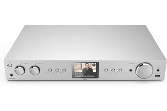 Hifi-tuner DIT2105SBTX DAB+/Radio Internet/Bluetooth RX & TX/App - Argent Bon état Hama reconditionné disponible sur Darty