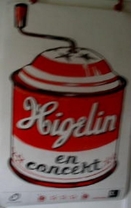 Higelin Jacques - 80x120 cm - AFFICHE / POSTER État correct N/A reconditionné disponible sur Fnac