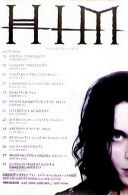 HIM - H.I.M. - 100x150 cm - AFFICHE / POSTER État correct N/A reconditionné disponible sur Fnac