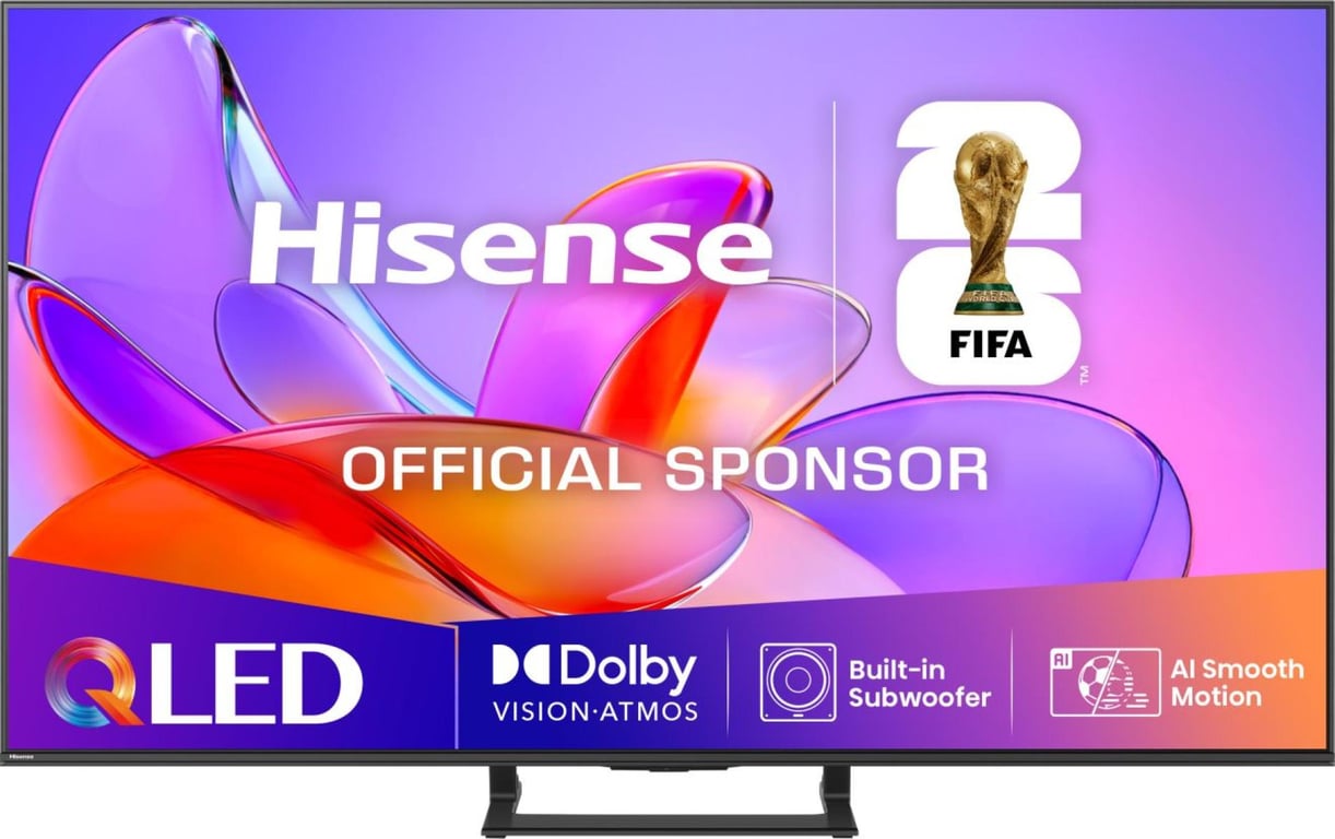 Hisense A7Q 55A7Q 139,7 cm (55 ) 4K Ultra HD Smart TV Wifi Noir - Bon état Bon état Hisense reconditionné disponible sur Pixmania