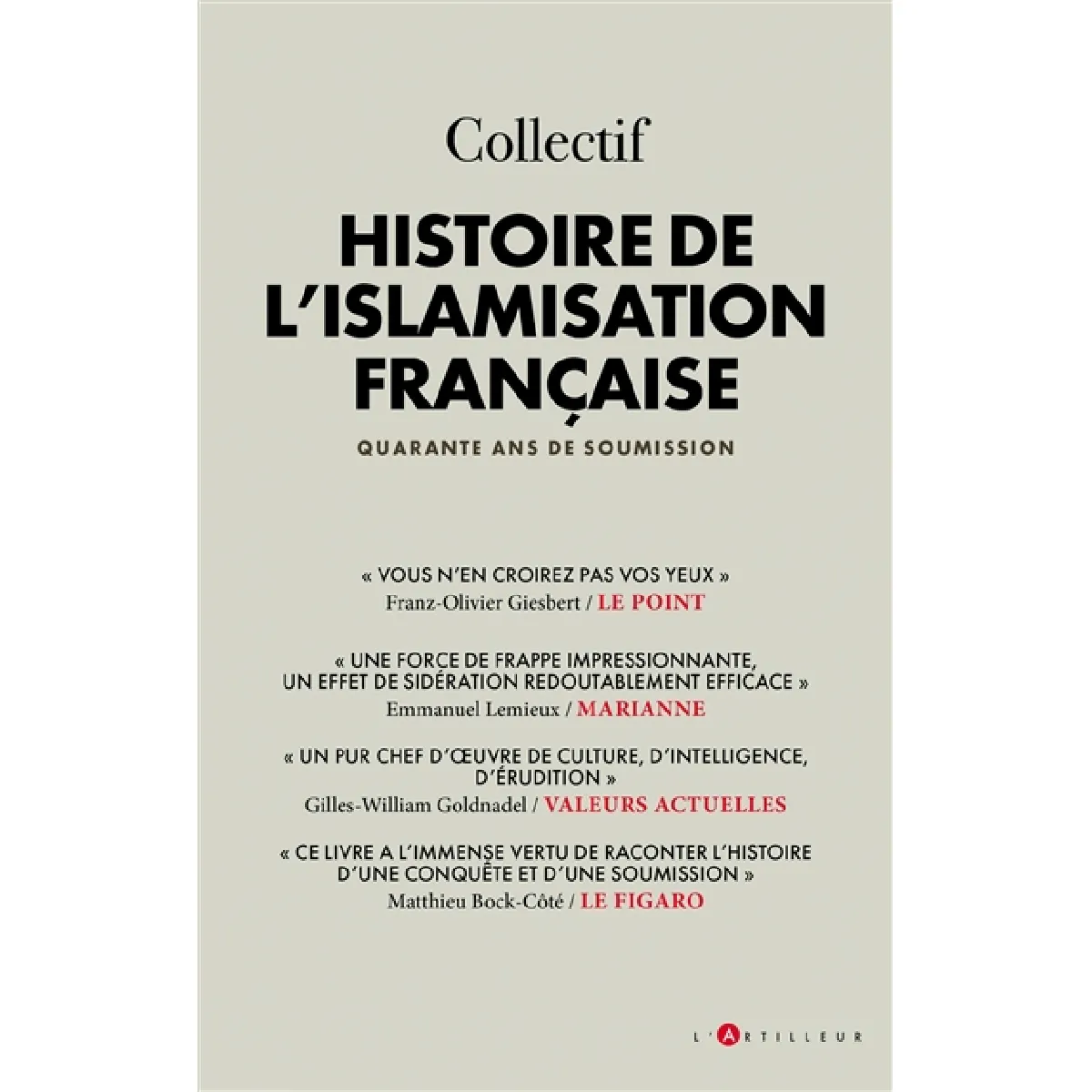 Acheter Histoire de l'islamisation française : 1979-2019 État correct - 11,61 € Histoire de l'islamisation française : 1979-2019 État correct N/A (Il ne s'agit pas d'une marque reconditionné disponible sur Rue du Commerce Seconde Vie