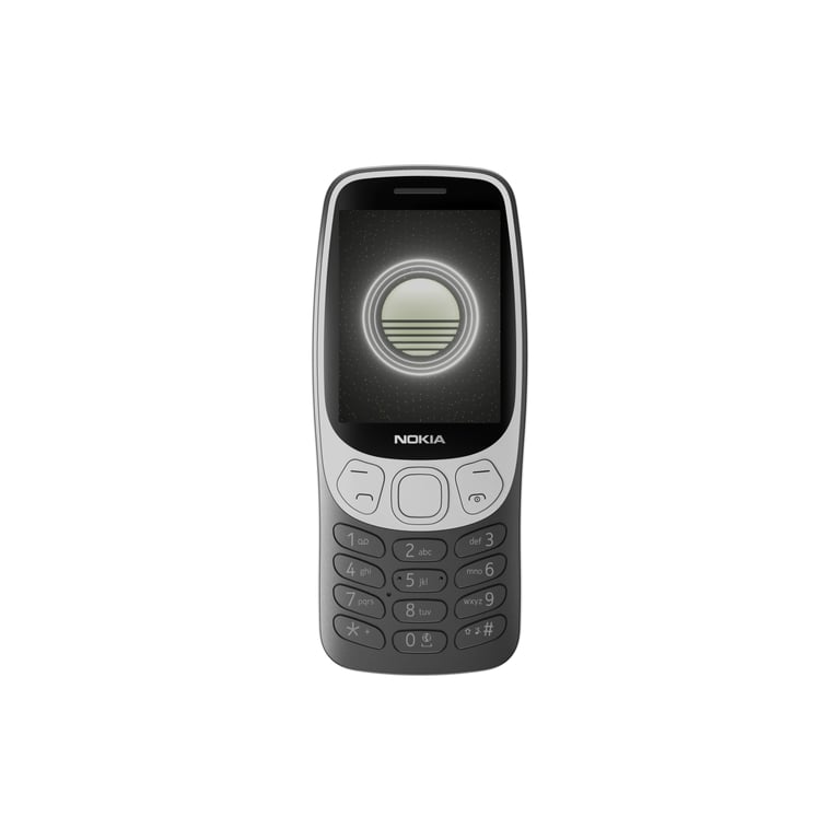 HMD Nokia 3210 (2024) 6,1 cm (2.4 ) 89 g Noir Téléphone numérique - Excellent état Parfait état Nokia reconditionné disponible sur Pixmania