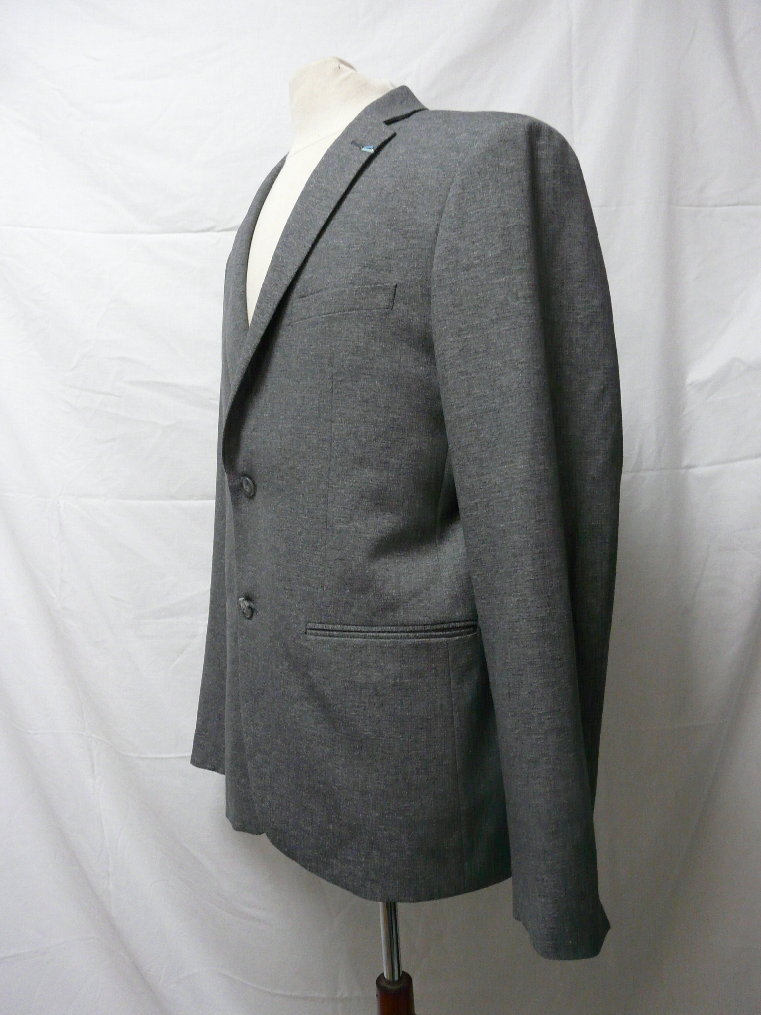 Voir photo 3 de HO81 - Blazer uni - Armand Thierry Per L'Uomo - Taille 54 (L) HO81 - Blazer uni - Armand Thierry Per L'Uomo - Taille 54 (L) Très bon état reconditionné photo 3
