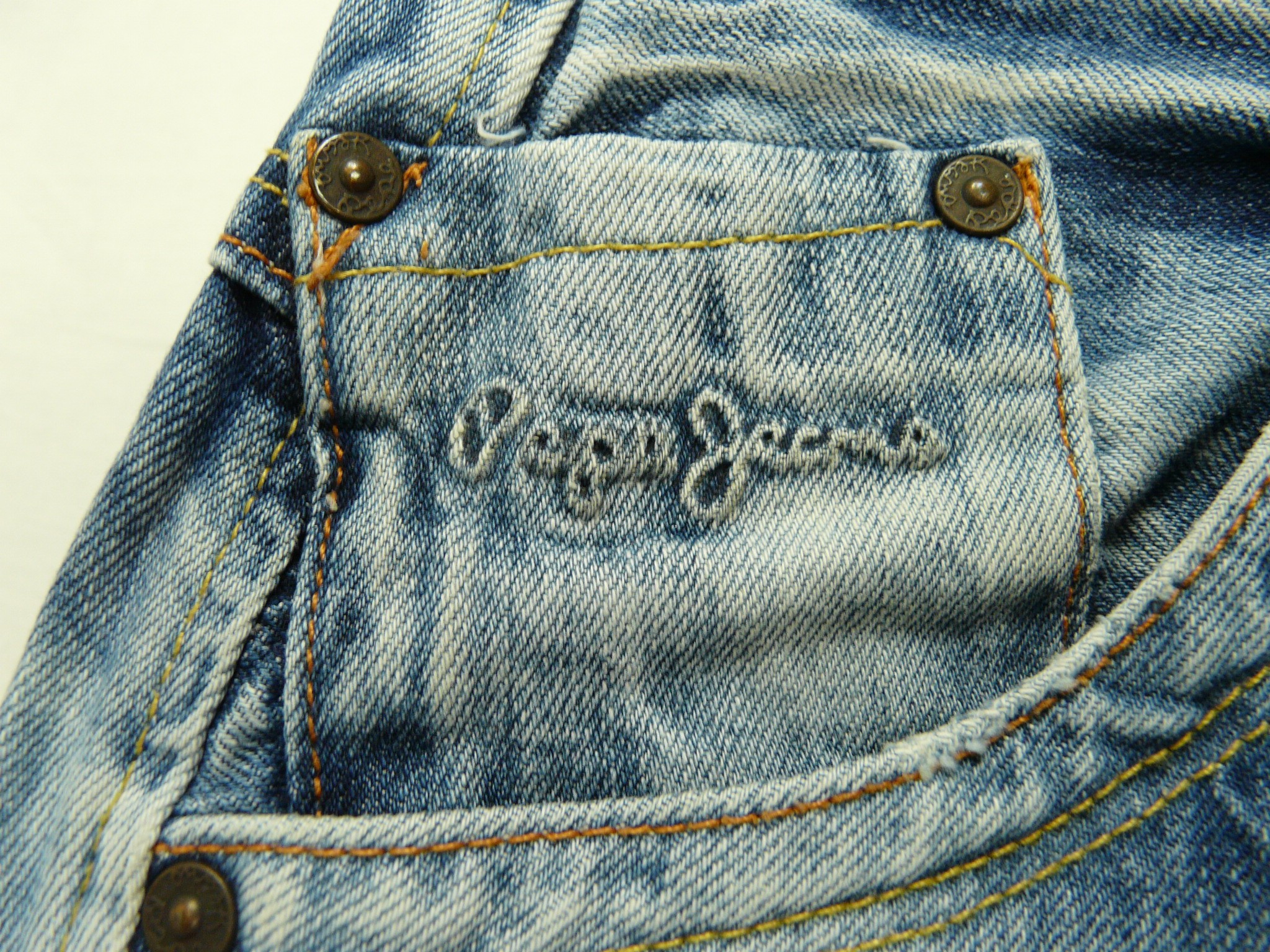 Voir photo 7 de HO9 - Jean délavé - Pepe Jeans - Taille 36/38 HO9 - Jean délavé - Pepe Jeans - Taille 36/38 Bon état reconditionné photo 7