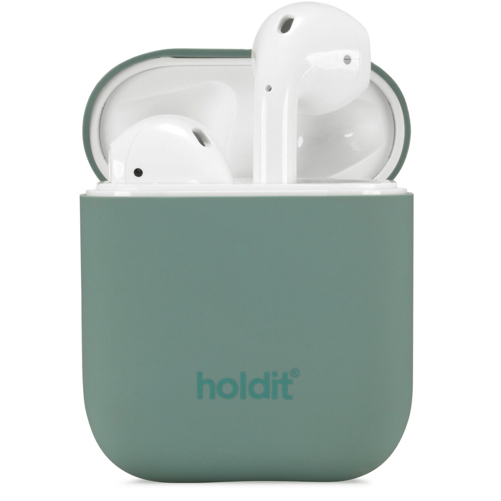 HoldIt Étui durable pour AirPods Apple AirPods 1./2. Gen vert mousse Parfait état reconditionné disponible sur Refurbed | Dero