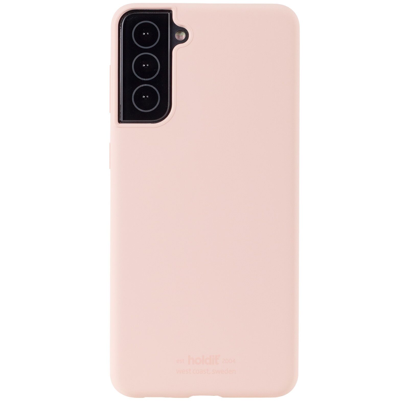 HoldIt nachhaltige coque Samsung Galaxy S21+ blush pink Parfait état reconditionné disponible sur Refurbed