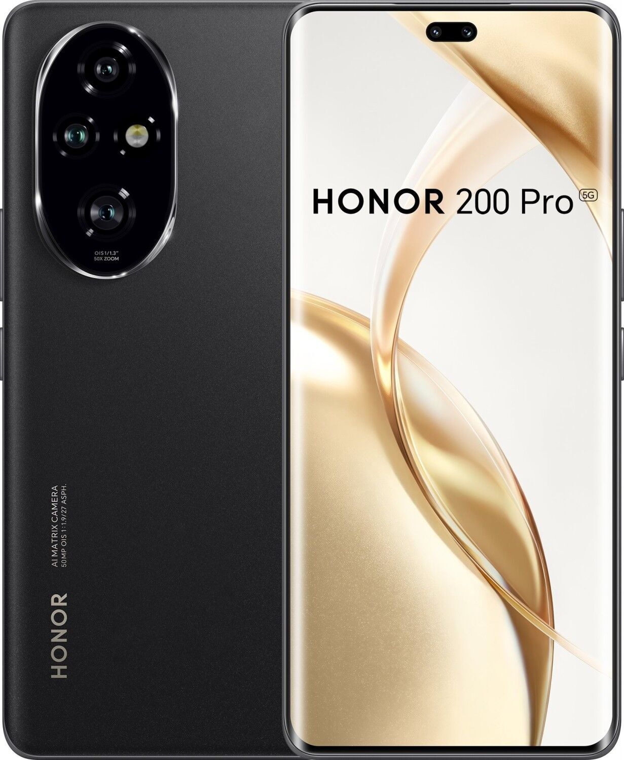 Honor 200 Pro 12 GB 512 GB Dual-SIM noir Très bon état Honor reconditionné disponible sur Refurbed