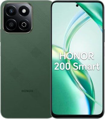 Honor 200 Smart 4 GB 256 GB Dual-SIM Forest Green Parfait état reconditionné disponible sur Refurbed