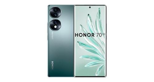 Honor 70 5g 8 go/256 go vert (emerald green) double sim État correct reconditionné disponible sur Fnac