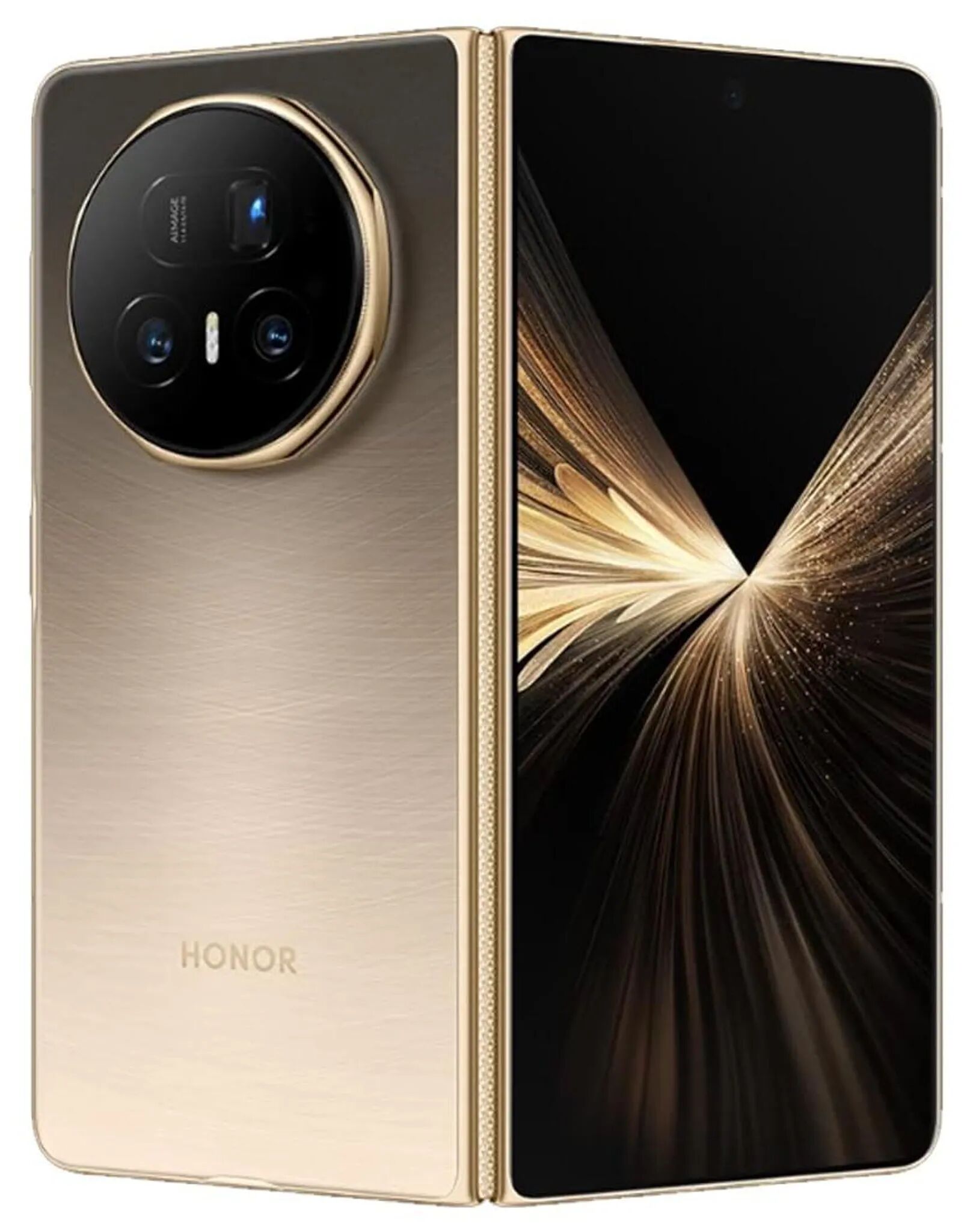 Honor Magic V5 16 GB 512 GB Double SIM Dawn Gold Très bon état Honor reconditionné disponible sur Refurbed