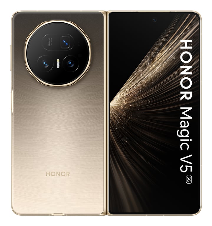 Honor Magic V5 (5G) 512 Go, Or - Excellent état Parfait état Honor reconditionné disponible sur Pixmania