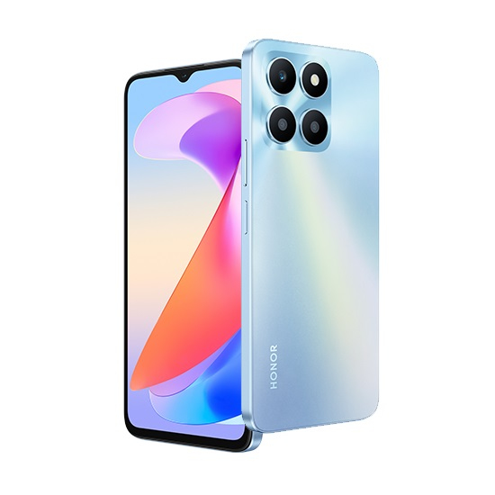 Honor X6a (4G) 128 Go, Cyan, Débloqué - Excellent état Parfait état Honor reconditionné disponible sur Pixmania