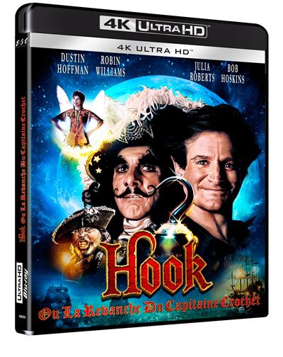 Hook ou la revanche du Capitaine Crochet Blu-ray 4K Ultra HD État correct reconditionné disponible sur Fnac