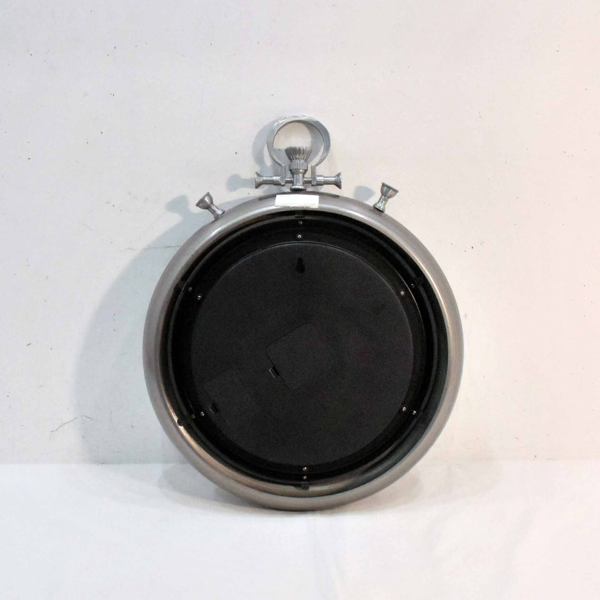 Voir photo 2 de Horloge à Gousset Murale - Acier & Verre Horloge à Gousset Murale - Acier & Verre Bon état reconditionné photo 2