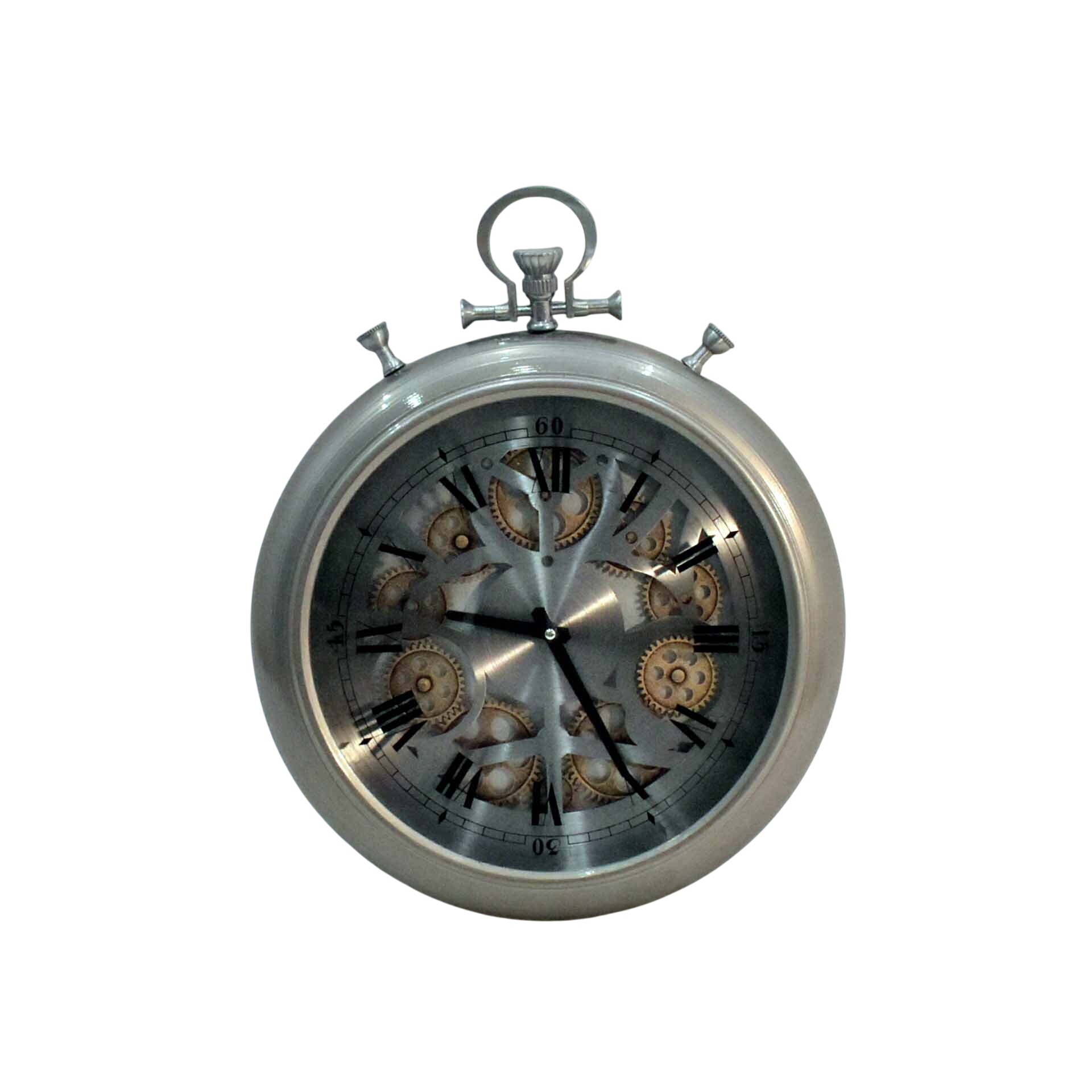 Horloge à Gousset Murale - Acier & Verre Bon état - 29,50 € Horloge à Gousset Murale - Acier & Verre Bon état reconditionné disponible sur Label Emmaüs