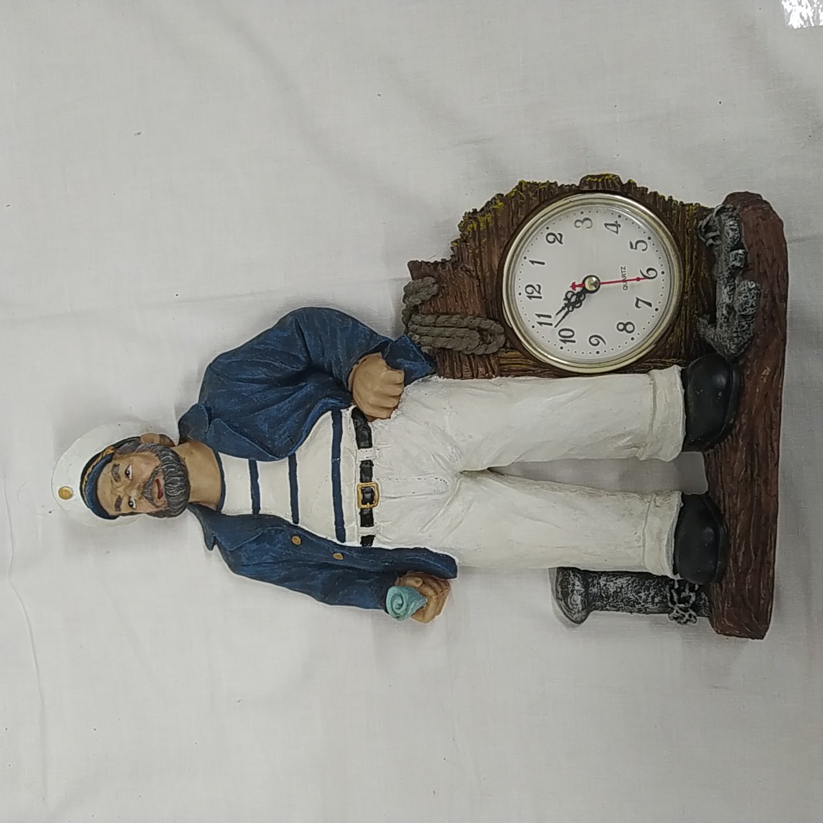Acheter Horloge à suspendre. Le marin - 10,50 € Horloge à suspendre. Le marin reconditionné disponible sur Label Emmaüs