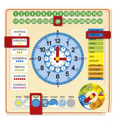 Horloge Calendrier allemand grande taille Goula État correct - 59,99 € Horloge Calendrier allemand grande taille Goula État correct reconditionné disponible sur Fnac