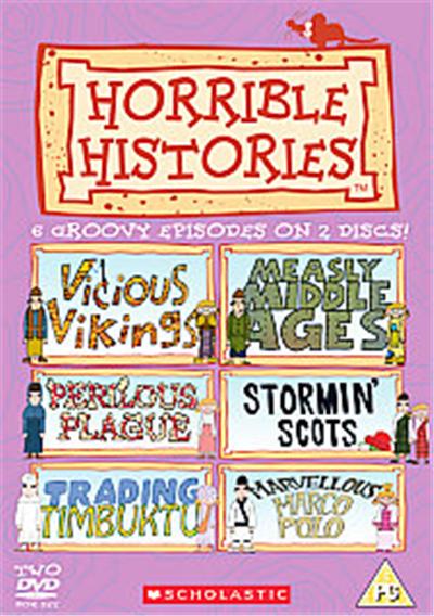 Horrible Histories - Vicious Vikings / Perilous Plague / Trading Timbuktu / Measly Middle Ages / Storming Scots / Marco Polo État correct reconditionné disponible sur Fnac