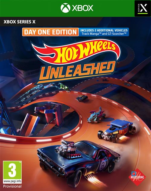 Hot Wheels Unleashed Day One Edition Xbox Series X État correct Koch Media reconditionné disponible sur Fnac