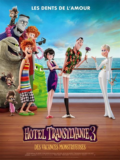 Hôtel Transylvanie 3 : Des Vacances Monstrueuses - 2018 - Genndy Tartakovsky/ Dents de l'amour - AFFICHE État correct N/A reconditionné disponible sur Fnac