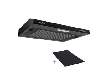 Hotte Aspirante Casquette Visière- 60cm--3 Vitesse--Evacuation et Recyclage--LED lampe avec le Filtre Coton Noir Bon état Comfee reconditionné disponible sur Darty