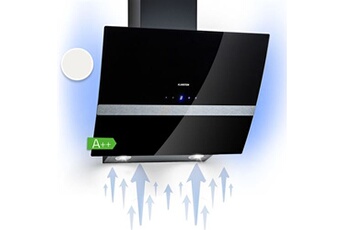 Hotte aspirante - Clara 60 - Hotte inclinée - 509m³/h - CEE A++ - 3 vitesses - Noir Bon état reconditionné disponible sur Darty