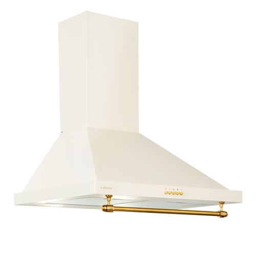 Hotte aspirante - Klarstein Montblanc 60 - 610 m³/h - 165 W - 2 x 1,5 W - LED - Crème État correct N/A reconditionné disponible sur Fnac
