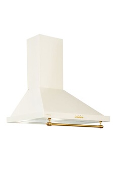 Hotte aspirante - Montblanc 60 - 610 m³/h - 165 W - 2 x 1,5 W - LED - Crème Bon état Klarstein reconditionné disponible sur Darty