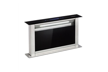 Hotte aspirante Royal Flush Eco 60 cm Hotte escamotable 576 m³/h A++ Noir Bon état Klarstein reconditionné disponible sur Darty