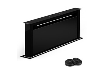 Hotte aspirante Royal Flush Eco 75 cm, 650 m³/h, CEE A++, avec filtres à charbon actif, Noir Bon état Klarstein reconditionné disponible sur Darty
