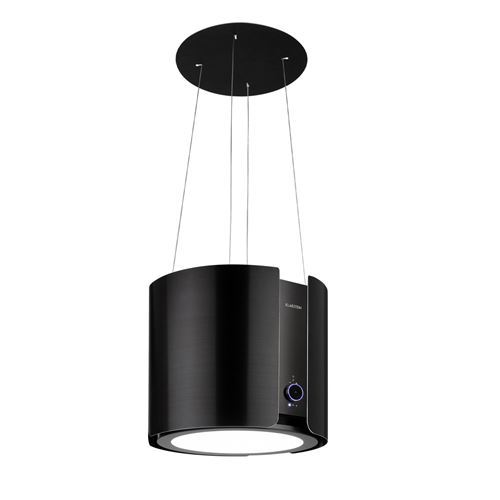 Hotte d'îlot Skyfall Smart Ø45 cm recirculation d'air 402 m³/h LED noire État correct N/A reconditionné disponible sur Fnac