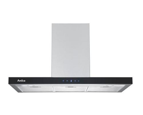 Hotte décorative murale 90cm 69db 645m3/h inox Amica ah2439 État correct Amica reconditionné disponible sur Fnac