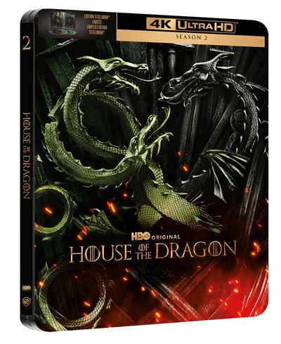House Of The Dragon Saison 2 SteelBook® Blu-ray 4K Ultra HD État correct - 170,99 € House Of The Dragon Saison 2 SteelBook® Blu-ray 4K Ultra HD État correct reconditionné disponible sur Fnac | Dero