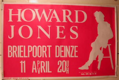 Howard Jones - 65x100 cm - AFFICHE / POSTER État correct N/A reconditionné disponible sur Fnac