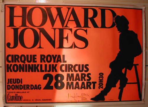 Howard Jones - 70x100 cm - AFFICHE / POSTER État correct N/A reconditionné disponible sur Fnac