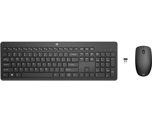 HP 230 - Ensemble clavier et souris - sans fil - Allemand - pour HP 21, 22, 24, 27; Pavilion 24, 27, TP01; Pavilion Laptop 14, 15 État correct N/A reconditionné disponible sur Fnac