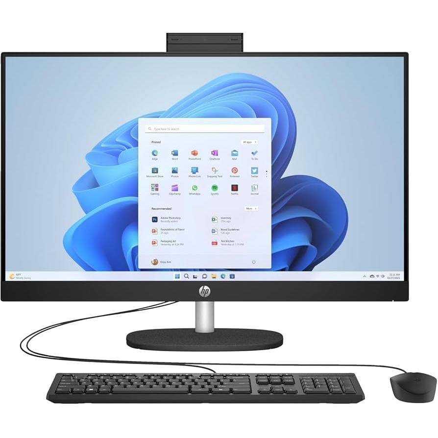 Voir photo 3 de HP 27-cr1001nx 27"" Core Ultra 7 2.2 GHz - SSD 512 GB - 16GB QWERTY - Anglais | Dero HP 27-cr1001nx 27"" Core Ultra 7 2.2 GHz - SSD 512 GB - 16GB QWERTY - Anglais Reconditionné Hewlett-Packard reconditionné photo 3 | Dero